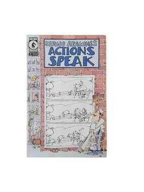 Dark Horse Actions Speak #2 2001 Comic Book Collector Bagged Boarded